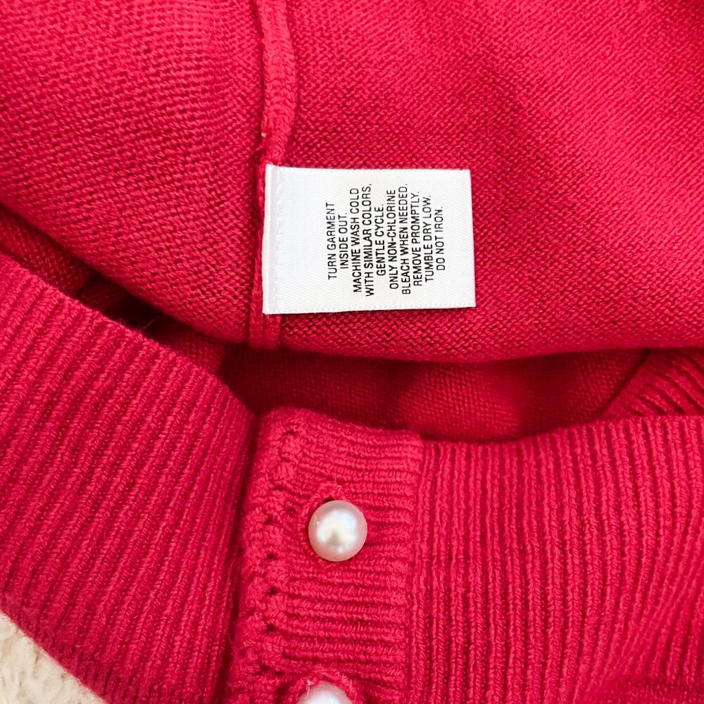 Red Cardigan - Picture 8 of 10